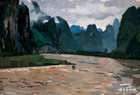 雨后漓江<br>Lijiang River after Rain